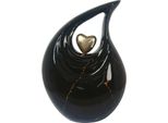Urna A Goccia Xxl Da 3,5 Litri In Alluminio - Elegante Urna Decorativa Per Ceneri Umane E Animali