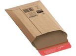Versandtaschen Colompac, Wellpappe, Haftklebend, 20 StüCk, B 150 X H 250 Mm, Braun