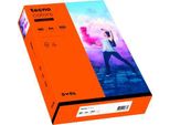 Farbiges Kopierpapier Tecno Colors, DIN A4, 160 G/M², Intensivorange, 250 Blatt