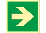 Richtungspfeil für Erste Hilfe-Einrichtungen, HLK