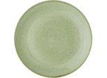 Churchill Stonecast Sage Green Coupe Teller 260 Mm (12 StüCk)