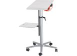 Projektortisch 9333, grau, m. 3-fach Steckdose