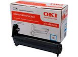Oki Cyan Image Drum For C5850/5950 - Originale - Oki MC560 - Mc560Dn - C5850 - C560N - C560DN - C5750DN - 20000 Pagine - Stampa Laser - Ciano - Nero