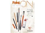 Clairefontaine96537C Blocco Carta Da Disegno Clairefontaine "Paint'on"", Din A4"