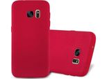 Cadorabo Custodia Protettiva Per Samsung Galaxy S7 In Rosso Custodia Del Telefono Cellulare Tpu Etui Cover Case