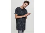 T-Shirt Da Uomo Urban Classics Random Wash Long Tee Nero - M