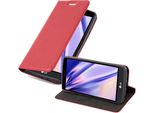 Cadorabo Custodia Per Lg G3 Stylus Custodia Protettiva In Rosso Custodia Per Cellulare Custodia Cover Chiusura Magnetica