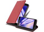 Cadorabo Custodia Per Htc U Ultra Custodia Protettiva In Rosso Custodia Per Cellulare Cover Chiusura Magnetica