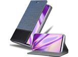 Cadorabo Custodia Per Samsung Galaxy S10 Plus Custodia Protettiva In Blu Custodia Per Cellulare Custodia A Libro Cover