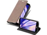 Cadorabo Cover Per Lg G2 Mini Cover Protettiva In Marrone Custodia Per Cellulare Cover Chiusura Magnetica