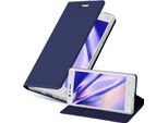 Cadorabo Custodia Per Cellulare Per Nokia 3 2017 Custodia Protettiva In Blu Cover Etui Book Case Booklet