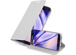 Cadorabo Custodia Per Cellulare Per Samsung Galaxy S7 Edge Custodia Protettiva In Argento Cover Etui Book Case Booklet