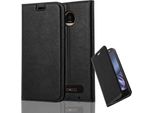 Cadorabo Custodia Per Motorola Moto Z2 Custodia Protettiva In Nero Custodia Per Cellulare Cover Chiusura Magnetica