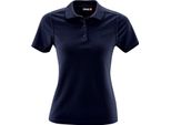 Maier Sports Ulrike Polo Manica Corta Blu Xl Donna Blu Xl