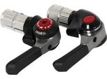Set Leva Cambio Massi Bar-End 11S Nero,Argento Nero,Argento Taglia Unica