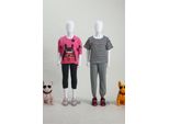 Eurotondisplay Manichino Bambino Sc-1White 2 Teste Ragazzo Ragazza Testa D'uovo Bambino Bianco 130 Cm Manichino Bambino Bianco