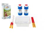 Set Soffiatore Di Bolle - Creazione Di Bolle Professionali + Ricarica 350 Ml