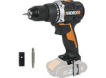 Trapano A Batteria Worx Nitro 20V 60Nm WX102.9, Motore Brushless, Senza Batteria E Caricabatterie