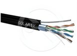 Solarix InstalačNí Kabel Solarix CAT5E Ftp Pe Fca Samonosný 305M/CíVka SXKD-5E-FTP-PE-SAM