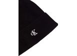 Calvin Klein Jeans - Cuffia Donna In Misto Cashmere Con Monogram - Misura One Size