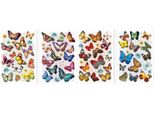 Adesivi 3D Farfalle Mix (Scuola E Cancelleria)