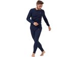 Active Warm Eco Long-Sleeve Base Layer Top Uomo Dark Sapphire (20731) L