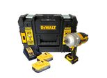 Avvitatore A Impulsi A Batteria Dewalt Dcf 961 H2T 18 V 1632 Nm 1/2" Brushless + 2X Batteria Powerstack 5,0 Ah + Caricabatterie + Tstak"