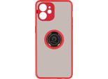 Avizar, Custodia Protettiva Per Iphone 11 Resistente Agli Urti Con Anello Magnetico Design Moderno, Rosso