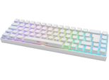 Deltaco Gaming Tastatur WK95R Wireless, Rgb, Weiß