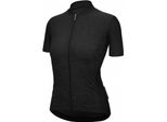 Santini Colore Puro Maglia Ciclismo Manica Corta Nero M Donna Nero M