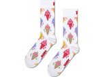 Happy Socks Ice Cream Crew Socks Multicolore Eu 41-46 Uomo Multicolore Eu 41-46