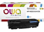Owa Armor Toner Pro Hp Laserjet M 450, 454, 455, 470, 479; 6 000 Stran, W2031X, Modrá/Cyan