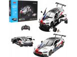 Auto Telecomandate Coil, Kit Di Modellini, Auto Telecomandata Per Bambini Con Telecomando, Bmw M8 Gte, Scala 1:18, Frequenza: 2,4 Ghz, Per Bambini A Partire Dagli 8 Anni, Bianco