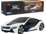 Auto Telecomandate Coil, Auto Telecomandata Per Bambini Con Telecomando, Bmw R/C I8-Uv, Scala 1:24, Frequenza: 2,4 Ghz, Per Bambini A Partire Da 3 Anni, Bianco
