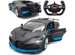 Auto Telecomandate Coil, Auto Telecomandata Per Bambini Con Telecomando, Bugatti Divo R/C, Scala 1:14, Frequenza: 2.4GHZ, 8Km/H, Per Bambini A Partire Da 3 Anni, Grafite