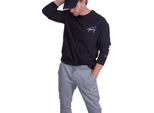 Tommy Jeans - Felpa Uomo Relaxed Signature - Taglia S