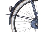 Asta Parafango Posteriore Cortina 28 U4 Polacco Blu Opaco