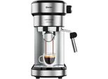 Cecotec Cafelizzia Macchina Per Caffè Espresso In Acciaio Argento Taglia Unica / Spina Ue 220V Argento Taglia Unica