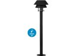 Eglo 900803 Chiappera E27 Lampada Da Terra Per Esterni Ø220Mm Nero Bianco IP65