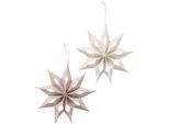 Boltze Home Deco Ciondolo Cassio Stella A 8 Punte ø20Cm
