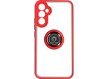 Avizar, Cover Protettiva Galaxy A34 5G Antiurto Con Anello Magnetico, Alta Qualità, Rosso