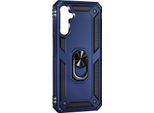 Avizar, Custodia Armoring Galaxy A54 5G Con Anello Magnetico Robusta, Blu Scuro