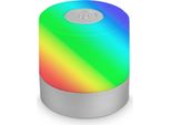Briloner ? Mini Lampada Da Tavolo A Led Ricaricabile IP44, Luce Colorata E Bianca, Lampada Da Tavolo Rgb, Cambio Colore, Touch, Luce Mobile, Lampada Da Tavolo A Led Per Esterni