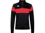 Kappa Dovare Felpa Con Mezza Zip Nero Xl Uomo Nero Xl