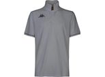 Polo Kappa Barli Manica Corta Grigio S Uomo Grigio S
