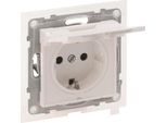 Presa Di Corrente Legrand Seano Con Contatto Di Terra Con Protezione Tattile Avanzata E Coperchio Incernierato IP44, Morsetti A Innesto, 16A, 250V, Ultra Bianco, 765124