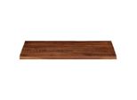 Vidaxl Piano Da Tavolo 100X50X2,5 Cm Rettangolare In Legno Massiccio Antico