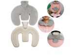 Inf Borsa Dell'acqua Calda Versatile A Forma Di U Grigio Chiaro