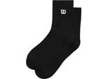 Calzini Wilson Quarter Top Nero Eu 43-46 Uomo,Donna Nero Eu 43-46