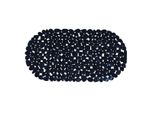 Msv Tappeto Per Doccia Tappeto Per Vasca Tappeto Antiscivolo Tappeto Per Doccia 39X99 Cm Ciottoli Neri